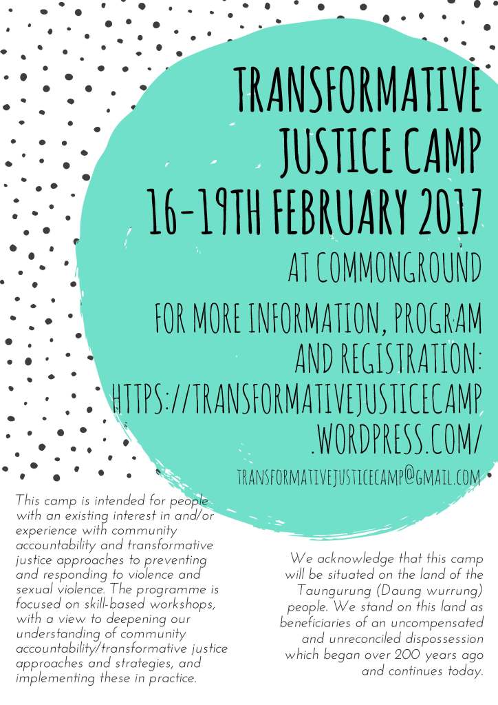 transformative-justice-camp-16-19th-february_2017